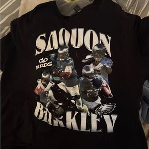 Fanatics Black Philadelphia Eagles Graphic Tee